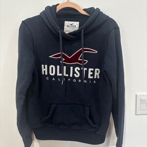 Hollister California Embroidered Hoodie • Men’s XXS • Excellent Condition